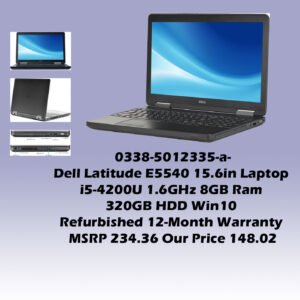 0338-5012335-a-Dell Latitude E5540 15.6 inches Laptop Model-E5540 UPX-825633461222 ASIN-B07GCS3WG6_v02 copy